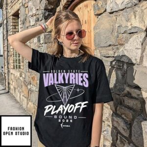 Golden State Valkyries 2026 WNBA Playoffs Bound Logo T-Shirt