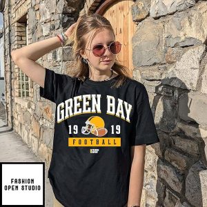 Green Bay Packers 1919 Football Helmet T-Shirt