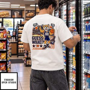 Guess What Basketball Mascot Jersey Number 00 T-Shirt