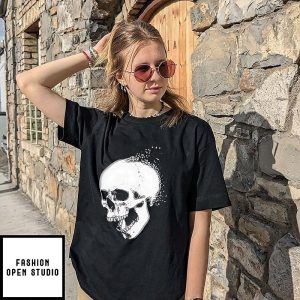 Horrible Skull Fading T-Shirt