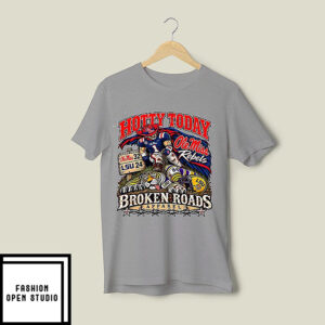 Hotty Toddy Ole Miss Vs Lsu 24-32 Broken Roads T-Shirt