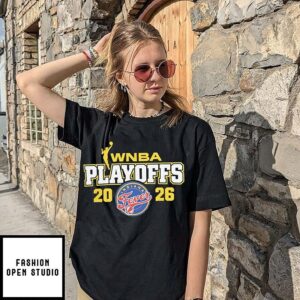 Indiana Fever 2026 Wnba Playoffs Logo T-Shirt