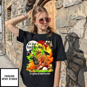 It’s Just A Bad Feeling So I Guess It Must Be True Collage T-Shirt