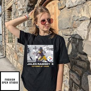 Jalen Ramsey Pittsburgh Steelers NFL Flash Features Week 6 T-Shirt