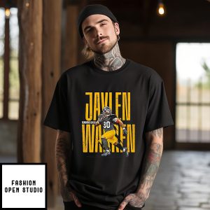 Jaylen Warren Pittsburgh Steelers Running Back Player Name T-Shirt
