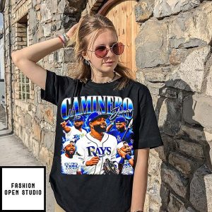 Junior Caminero Tampa Bay Rays 2026 Champions Vintage T-Shirt