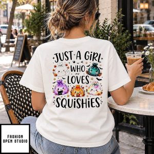 Just A Girl Who Loves Squishies Halloween T-Shirt