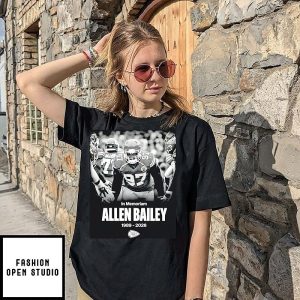 Kansas City Chiefs In Memoriam Allen Bailey 1989 2026 T-Shirt