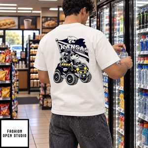 Kansas State Wildcats NCAA Football Daniel Hill Snoopy Driving Offroad Vehicle T-Shirt