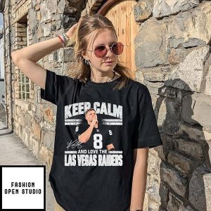 Keep Calm And Love The Las Vegas Raiders Jimmy Garoppolo T-Shirt