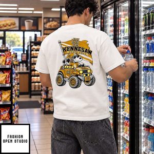 Kennesaw State Owls NCAA Football Daniel Hill Snoopy Driving Offroad Vehicle T-Shirt
