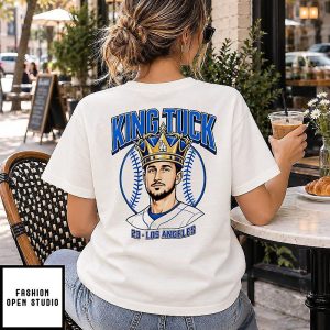 King Tuck Kyle Tucker Los Angeles Dodgers Graphic T-Shirt