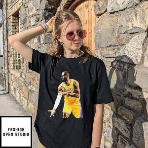 Lebron James Los Angeles Lakers Hand Gesture T-Shirt