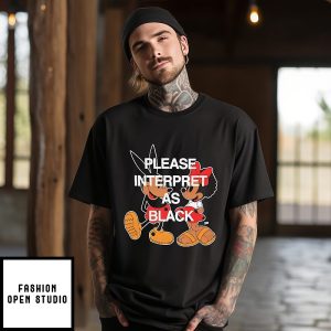 Lebron James Please Interpret As Black T-Shirt