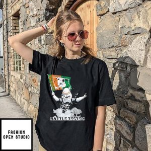 Miami Hurricanes Mascot Battle Tested T-Shirt