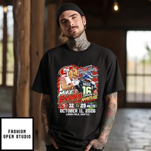 Mike Evans San Francisco 49ers Vs Seattle Seahawks Trevon Diggs Checking The Nameplate T-Shirt