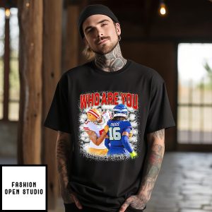Mike Evans San Francisco 49ers Vs Seattle Seahawks Trevon Diggs Who Are You Moment T-Shirt
