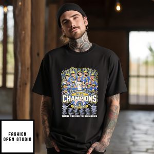 Milwaukee Brewers 2026 National League Champions Nlcs Thank You For The Memories Signature T-Shirt