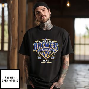 Milwaukee Brewers 2026 Nl Champions Star Logo T-Shirt