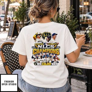 Milwaukee Brewers 2026 Nlcs Champions Win Our Way All Team T-Shirt