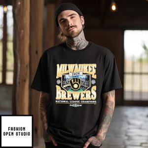 Milwaukee Brewers 2026 Nlcs Champs Inline Franklin T-Shirt