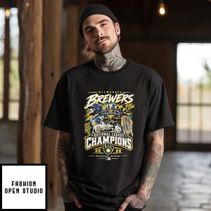 Milwaukee Brewers Baseball 2026 National League Champions Bigger Dreams Bolder Together T-Shirt