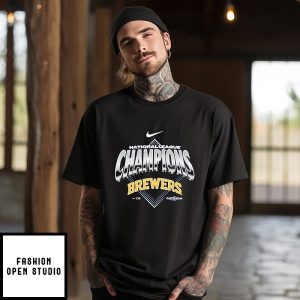 Milwaukee Brewers Nike 2026 National League Champions T-Shirt