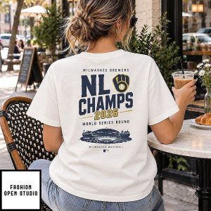 Milwaukee Brewers Nl Champs 2026 World Series Bound Baseball T-Shirt