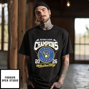 Milwaukee Brewers Nlcs 2026 Champions Win Our Way T-Shirt