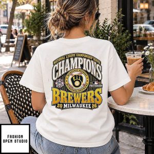 Milwaukee Brewers Nlcs Champions 2026 Classic T-Shirt
