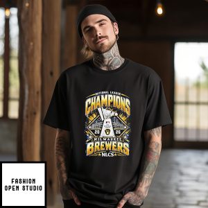 Milwaukee Brewers Nlcs National League Champions 2026 Trophy Graphic T-Shirt