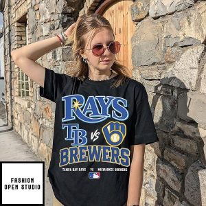 Milwaukee Brewers Vs Tampa Bay Rays World Series 2026 Team Names T-Shirt