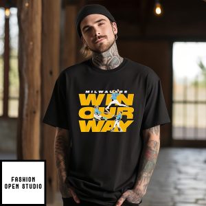 Milwaukee Brewers Win Our Way Stack 2026 World Series T-Shirt