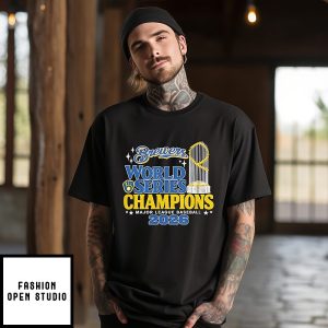 Milwaukee Brewers World Series Champions 2026 Trophy Mlb T-Shirt