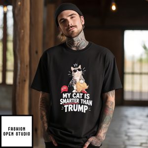My Cat Is Smarter Than Trump T-Shirt