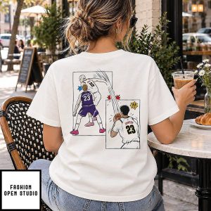 Nikola Jokic Denver Nuggets NBA Comic T-Shirt