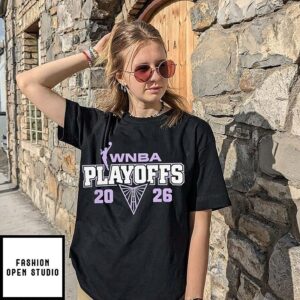 Official Golden State Valkyries 2026 WNBA Playoffs Logo T-Shirt