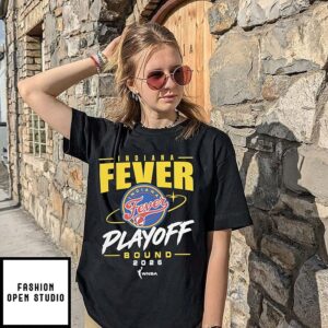 Official Indiana Fever Wnba Playoff Bound 2026 T-Shirt