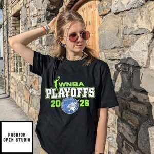Official Minnesota Lynx 2026 WNBA Playoffs Logo T-Shirt