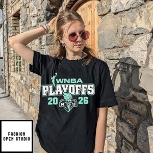 Official New York Liberty 2026 WNBA Playoffs Logo T-Shirt