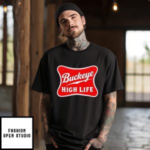 Ohio State Buckeye High Life Osu Gameday T-Shirt