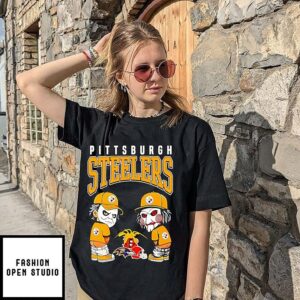 Pittsburgh Steelers Horror AFC North Rivals T-Shirt