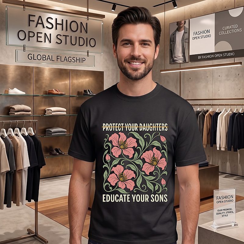 Protect Your Daughters Educate Your Sons T-Shirt Protect Your Daughters Educate Your Sons T-Shirt