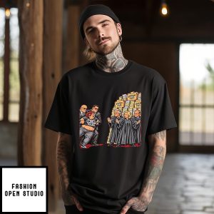 Release The Epstein Files Trump Rally Ohio Illustration T-Shirt