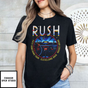 Rush Fifty Something Tour Cleveland Ohio Rocket Arena 2026 T Shirt