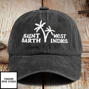 Saint Barth West Indies Embroidered Cotton Dad Hat