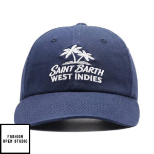 Saint Barth West Indies Embroidered Vintage Dad Cap