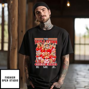San Francisco 49ers George Kittle The Triple Crown Bootleg T-Shirt