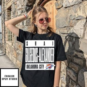 Shai Gilgeous-Alexander Oklahoma City Thunder Parental Advisory T-Shirt