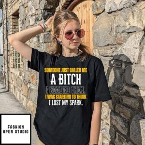 Lost My Spark Sarcastic Attitude Humor T-Shirt